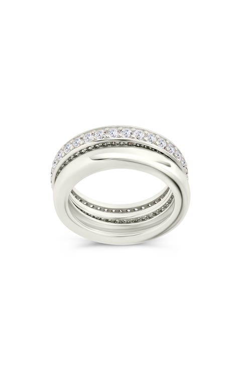 Jackie Cubic Zirconia Stack Ring