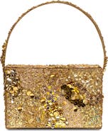 Simitri Sequin Box Clutch