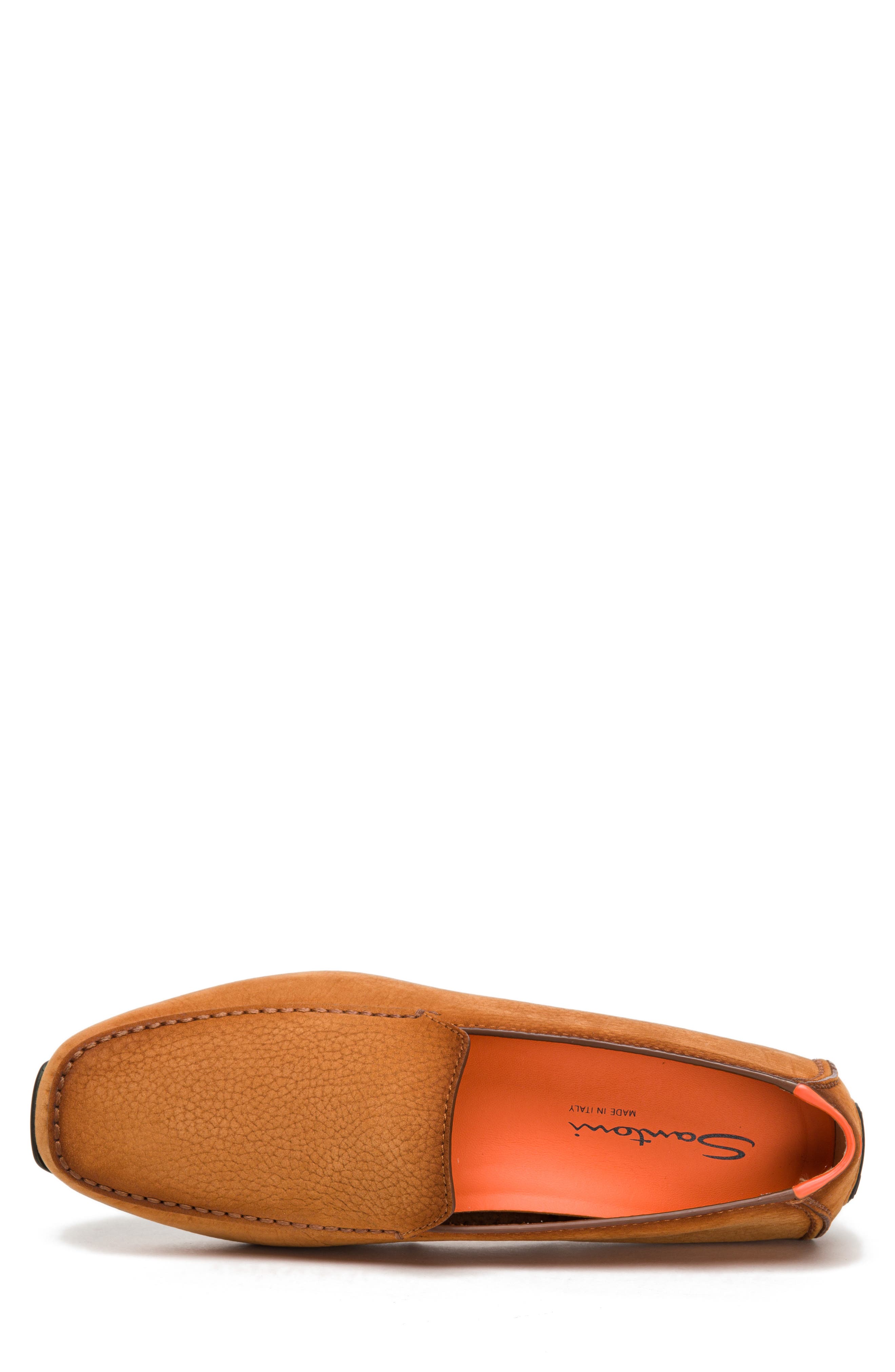 Santoni Hamilton Moc Toe Loafer, Alternate, color, 
