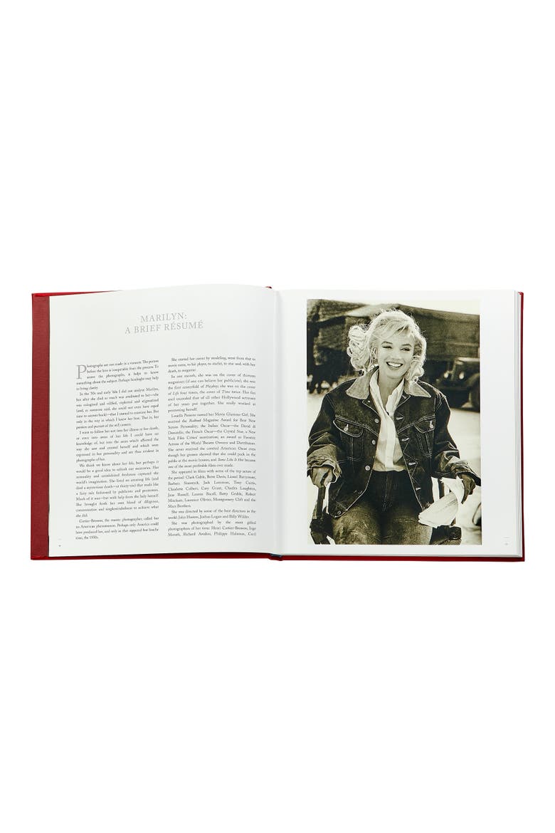 Marilyn Monroe by Eve Arnold Leather Edition, Alternate, color, RED