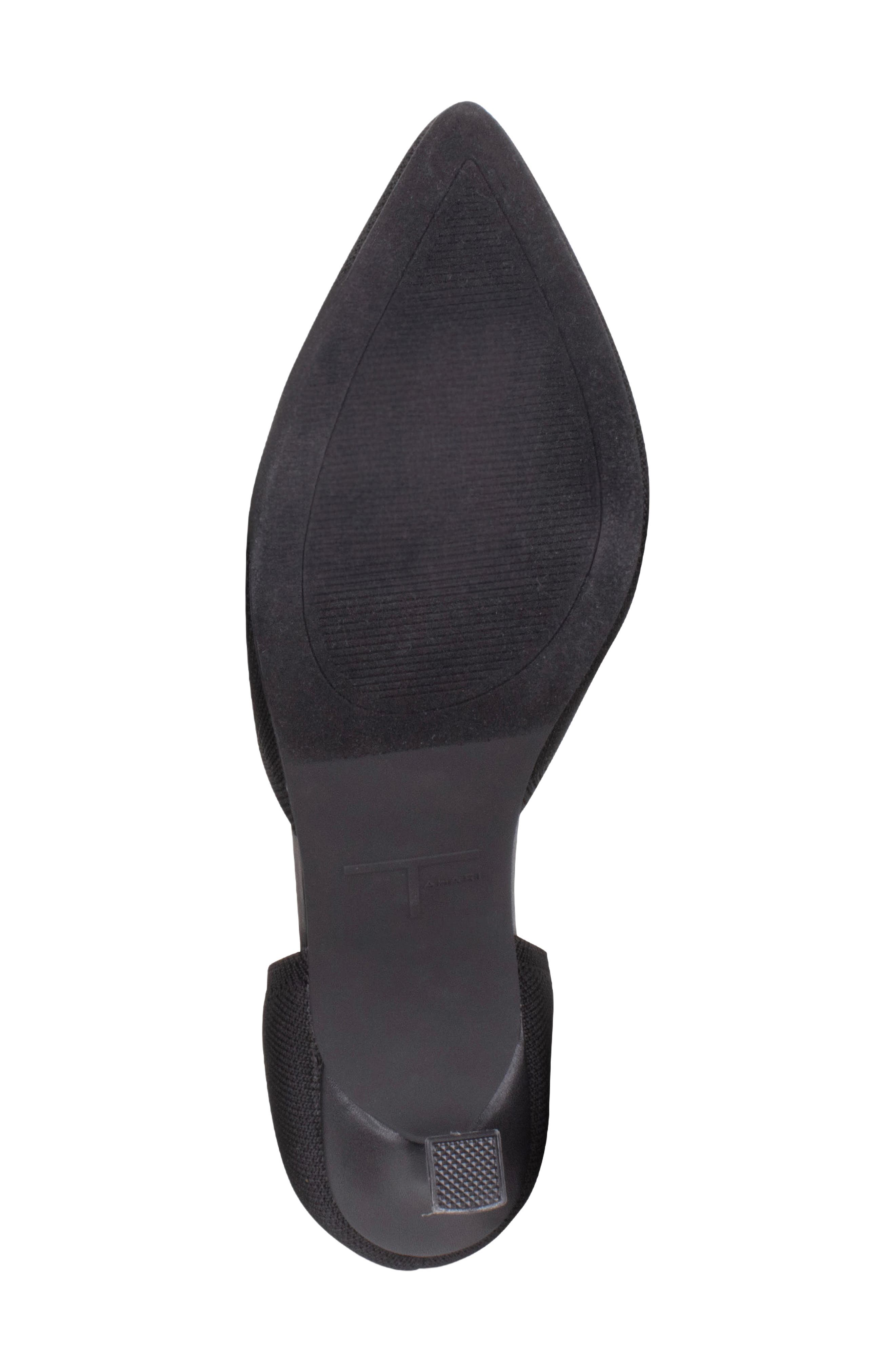Tahari Moreno Half d'Orsay Pump, Alternate, color, Black