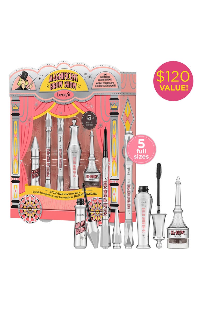Benefit Cosmetics Benefit Magnificent Brow Show Full Size Set, Alternate, color, 