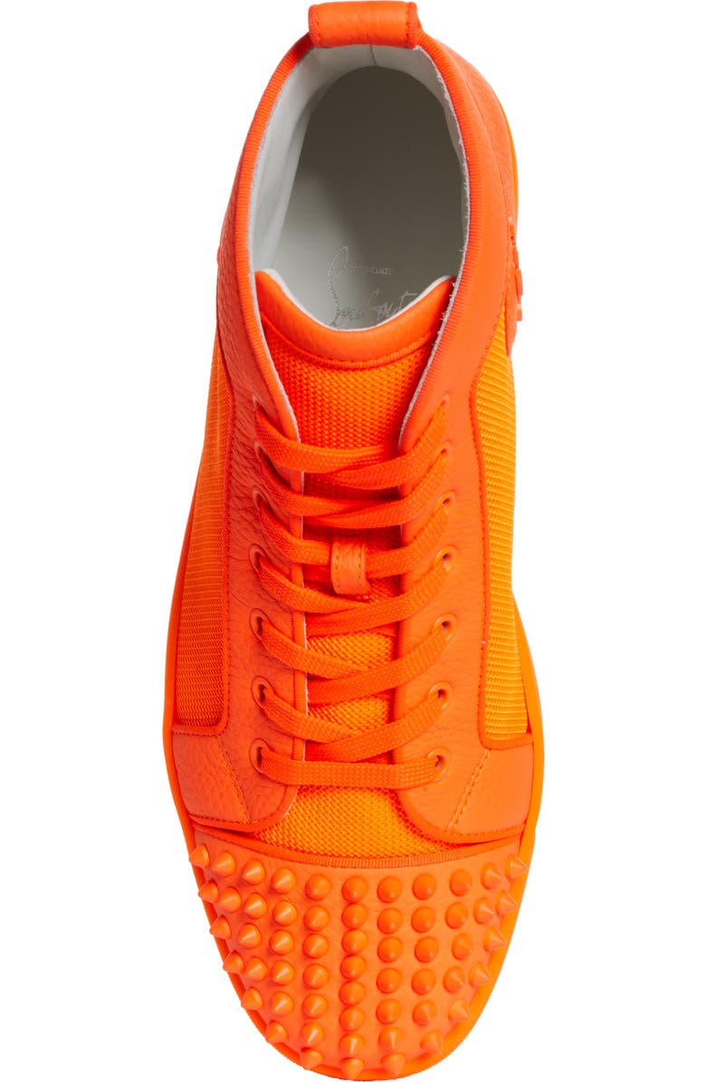 Christian Louboutin Lou Spikes Orlato High Top Sneaker, Alternate, color,