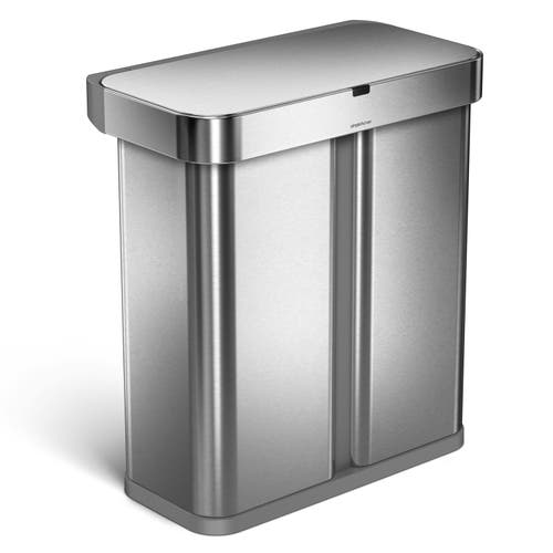 Simplehuman 58l Sensor Recycler With Voice And Motion Control