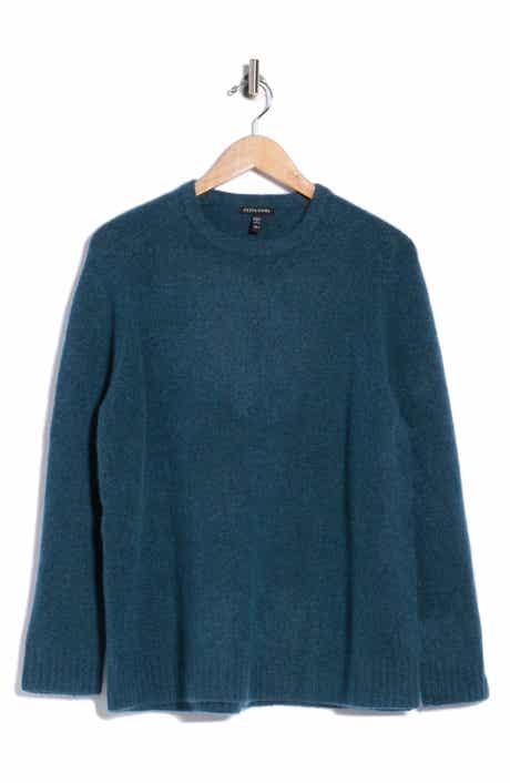 Boucle Cashmere & Silk Tunic Sweater