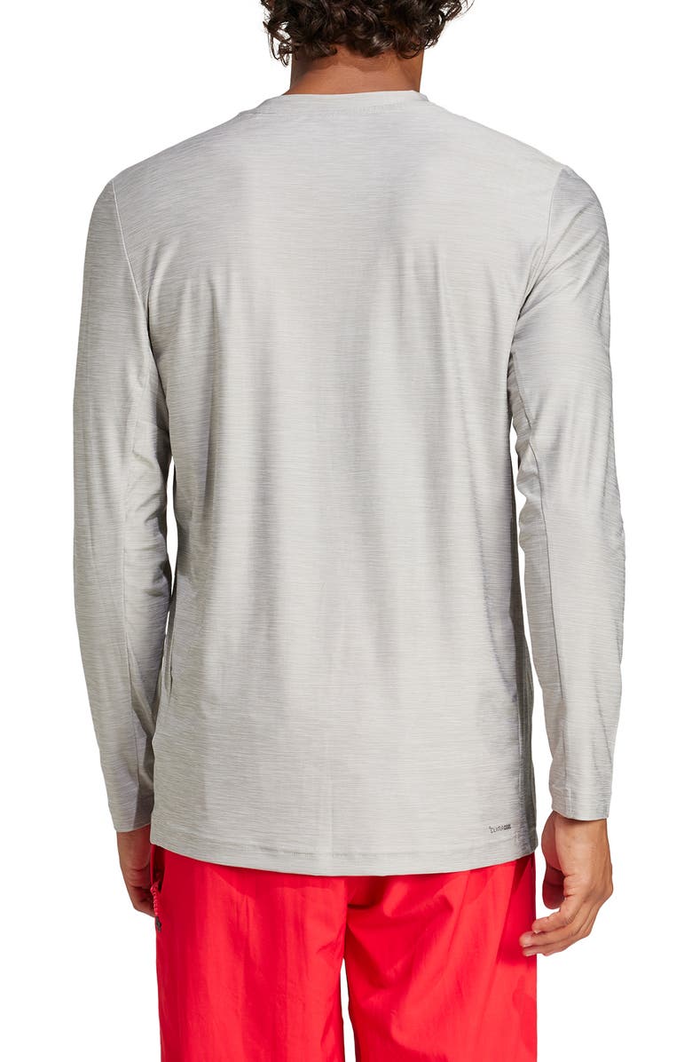 adidas TR-ES Climacool Base Layer, Alternate, color, Medium Grey Heather
