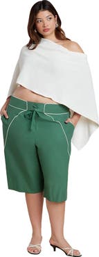 ELOQUII Board Short Culotte