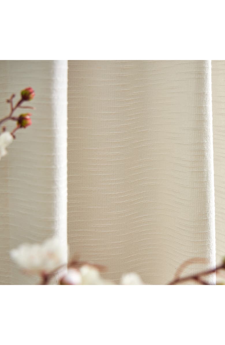 DKNY Pure Martinique Set of 2 Curtain Panels, Alternate, color, Off White