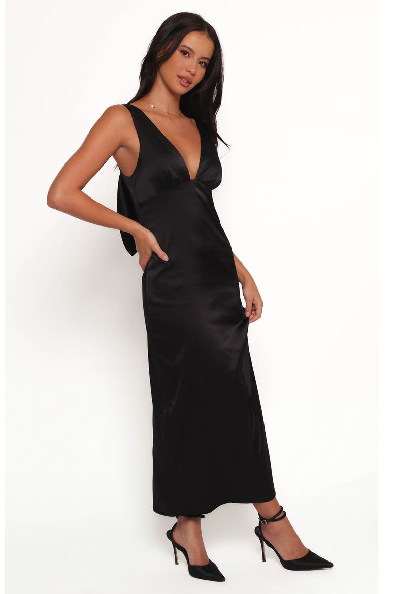 Lenora Maxi Dress, Alternate, color, BLACK