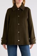 Michael Kors Short Button Front Jacket