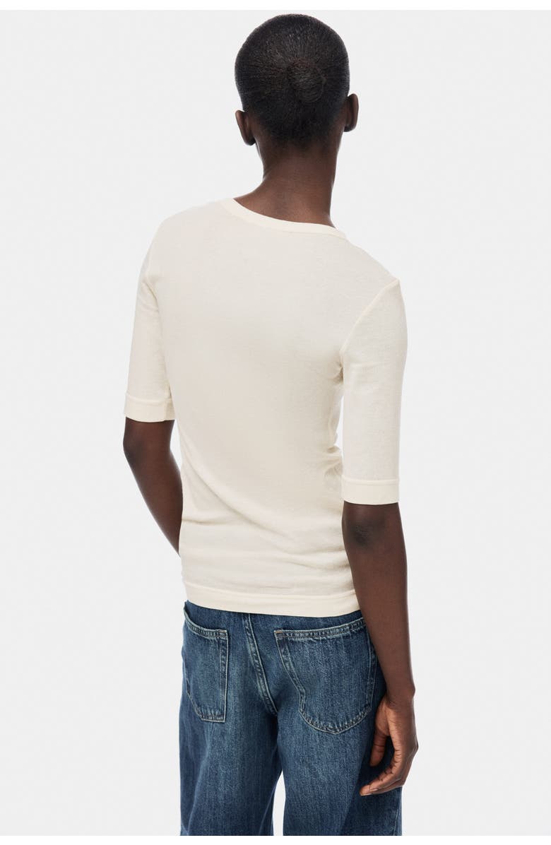 H&M Pima Cotton Top, Alternate, color, Light Beige