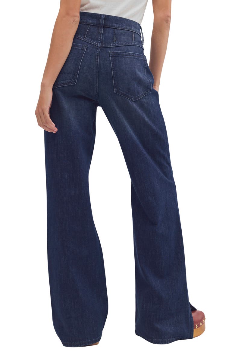 Encore High Waist Flare Jeans, Alternate, color, BACKSTAGE