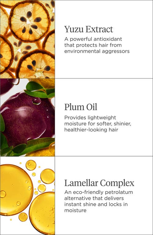 Briogeo Style + Treat 4-in-1 Weightless Hair Oil In Transparent