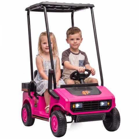 2-Seater Electric Golf Cart Ride On