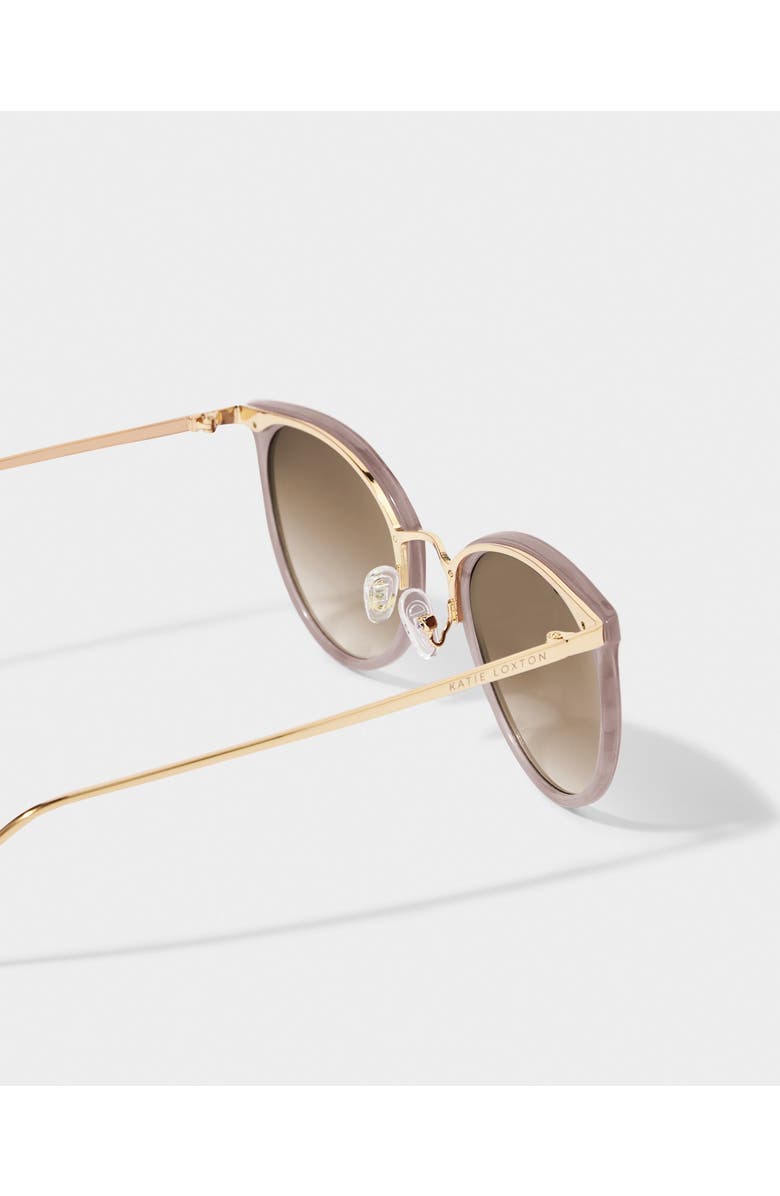 Katie Loxton Santorini Sunglasses in Taupe Gradient, Alternate, color, Taupe Gradient