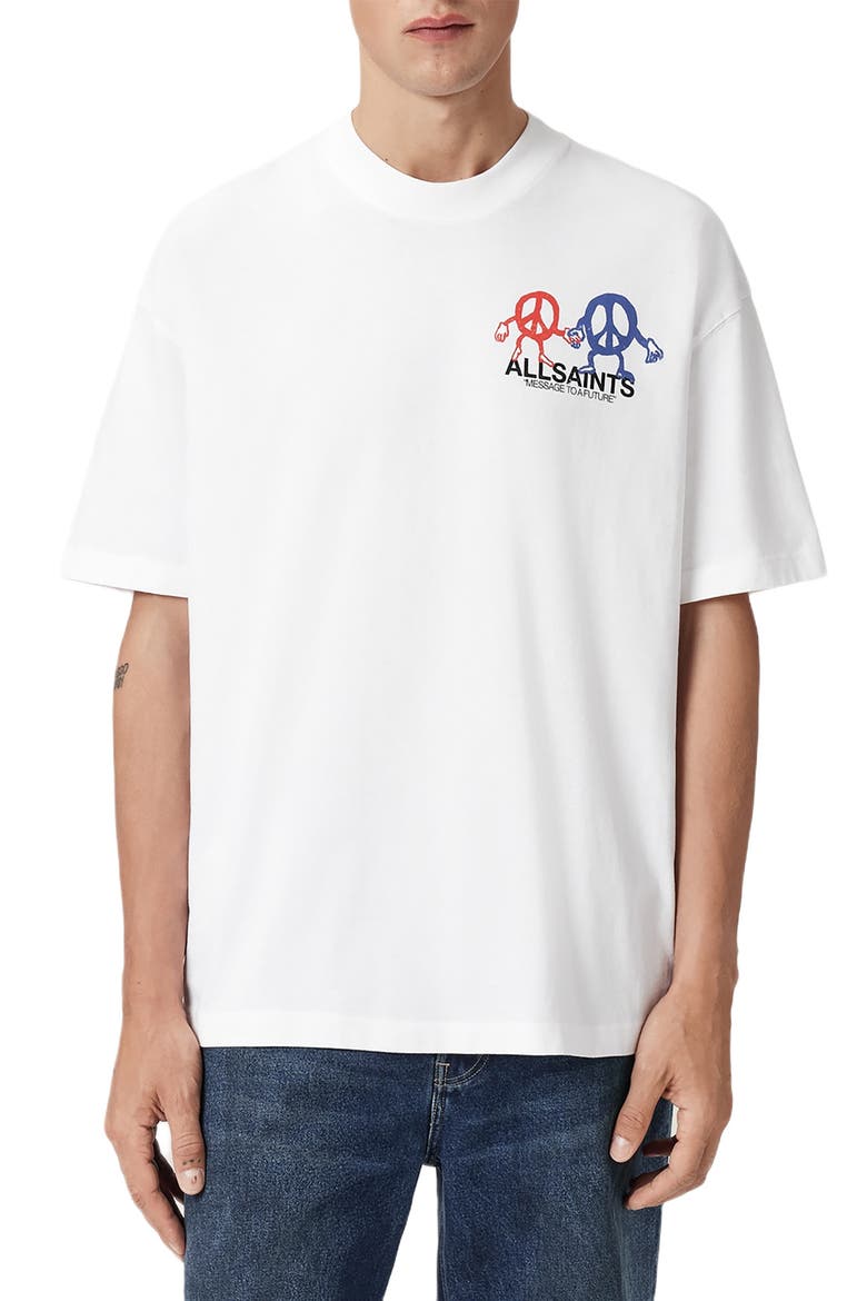Bedfellow Graphic T-Shirt, Main, color, OPTIC WHITE