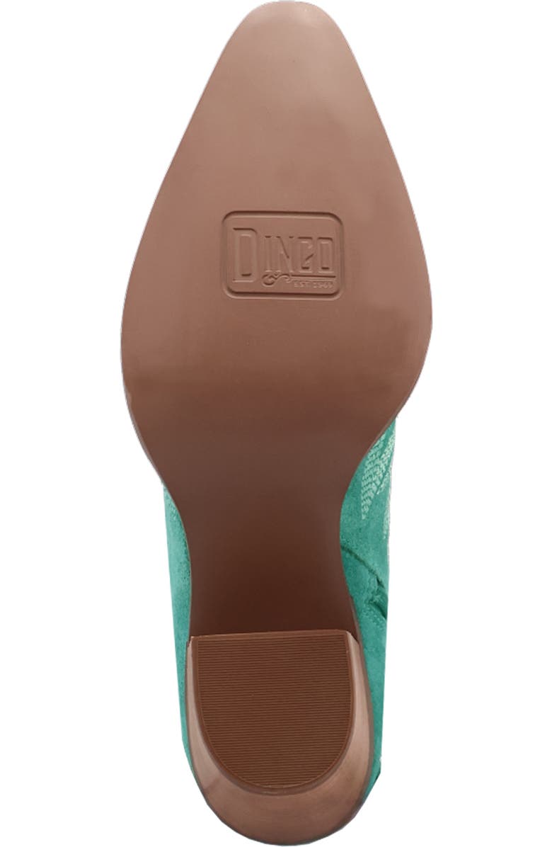 Dingo Wild Sage Western Boot, Alternate, color, Green