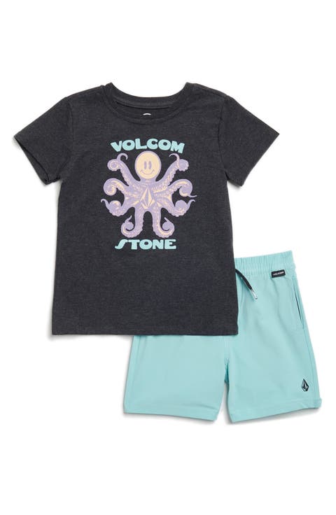 Jersey Graphic T-Shirt & Shorts Set (Toddler)