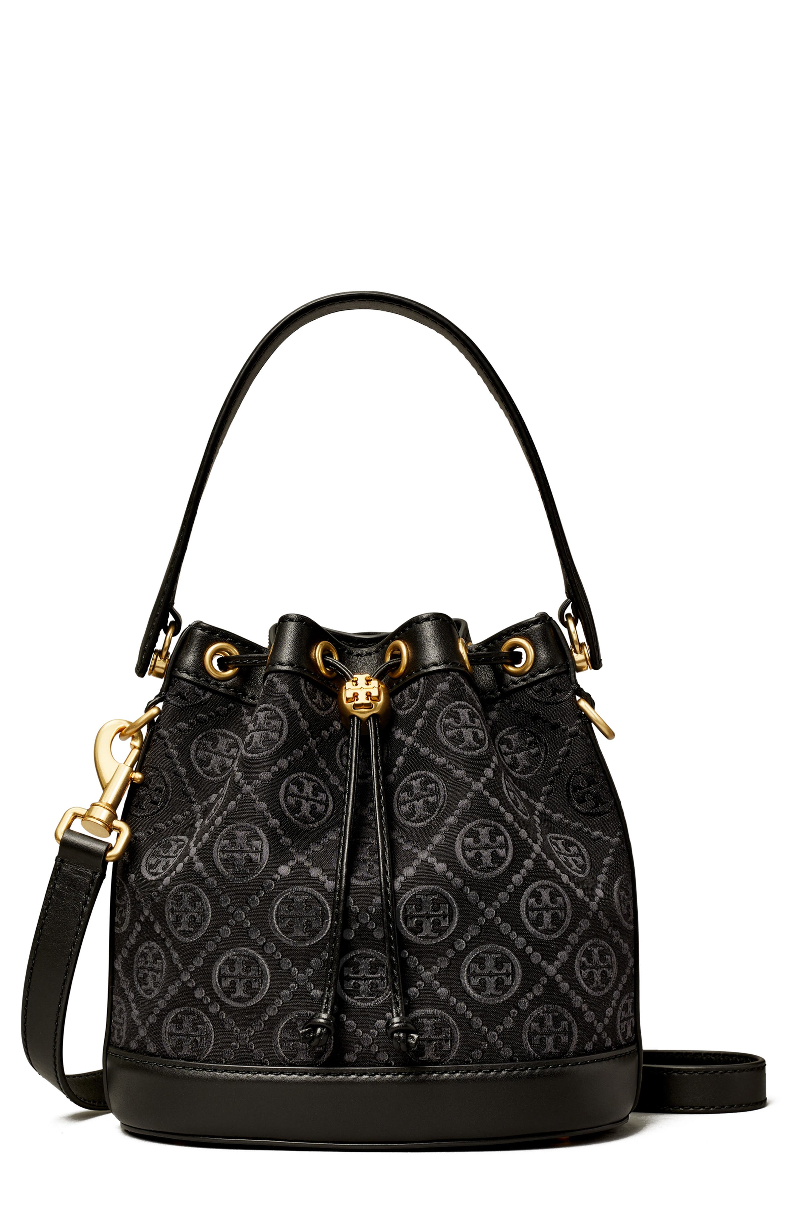 Tory Burch T Monogram Bucket Bag, Main, color, 