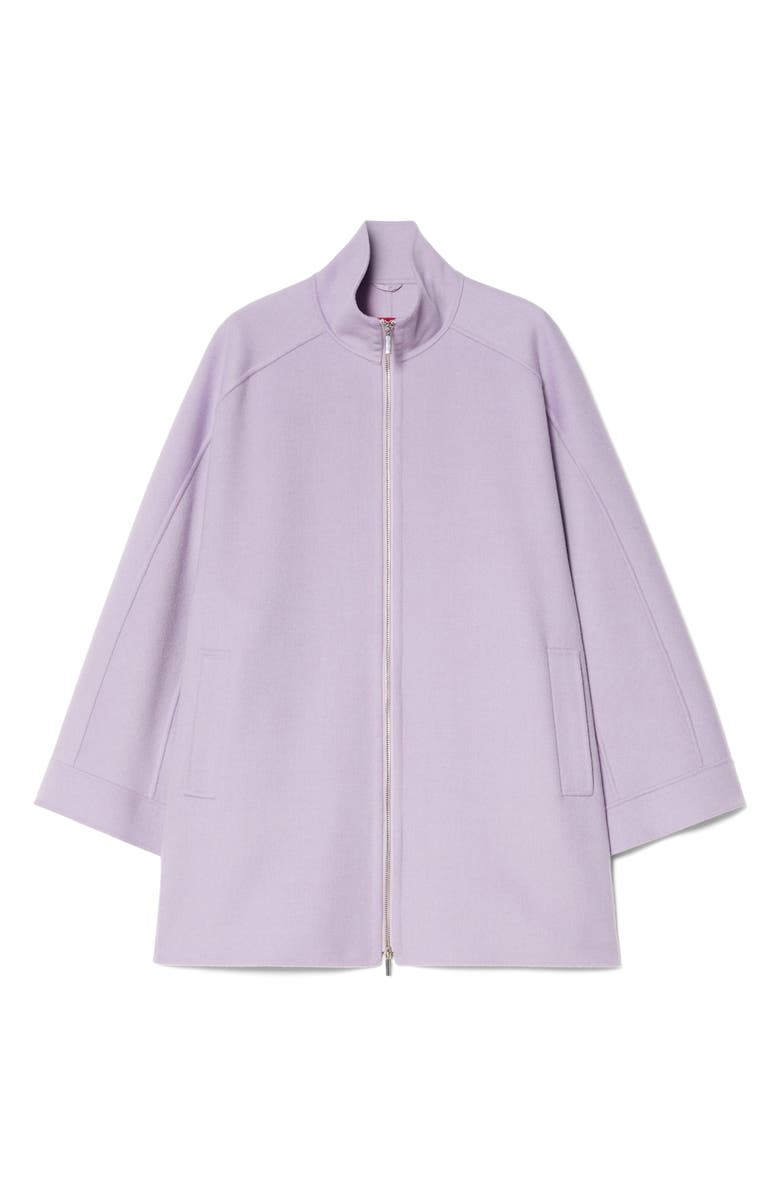 Marina Rinaldi Paio Wool Blend Jacket, Alternate, color, Lilac