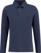 Barbour Margrove Tailored Fit Long Sleeve Cotton Polo