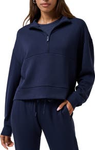 TravisMathew Skyloft Soft Half Zip Sweatshirt