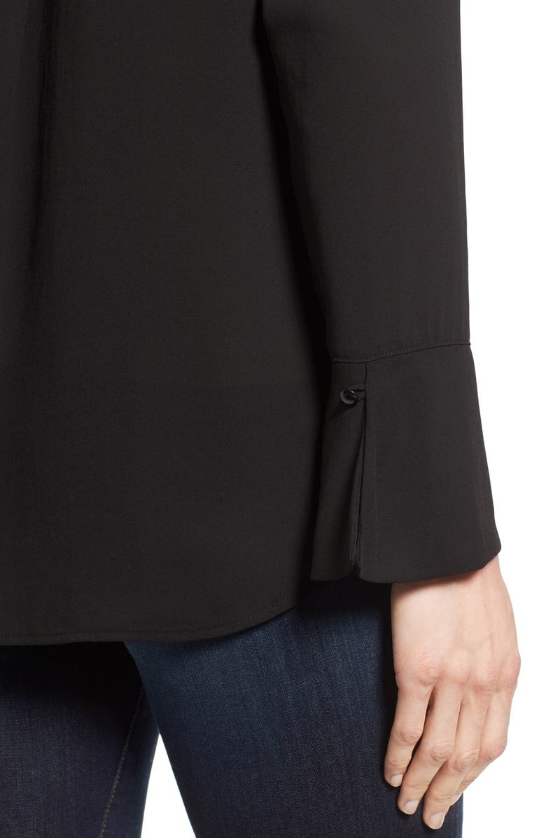 Pleione Bell Cuff High/Low Blouse, Alternate, color, 