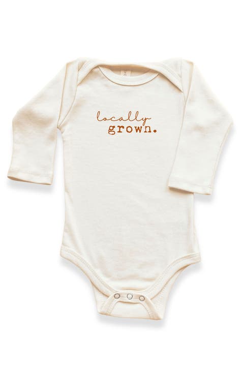 Locally Grown Organic Bodysuit Long Sleeve