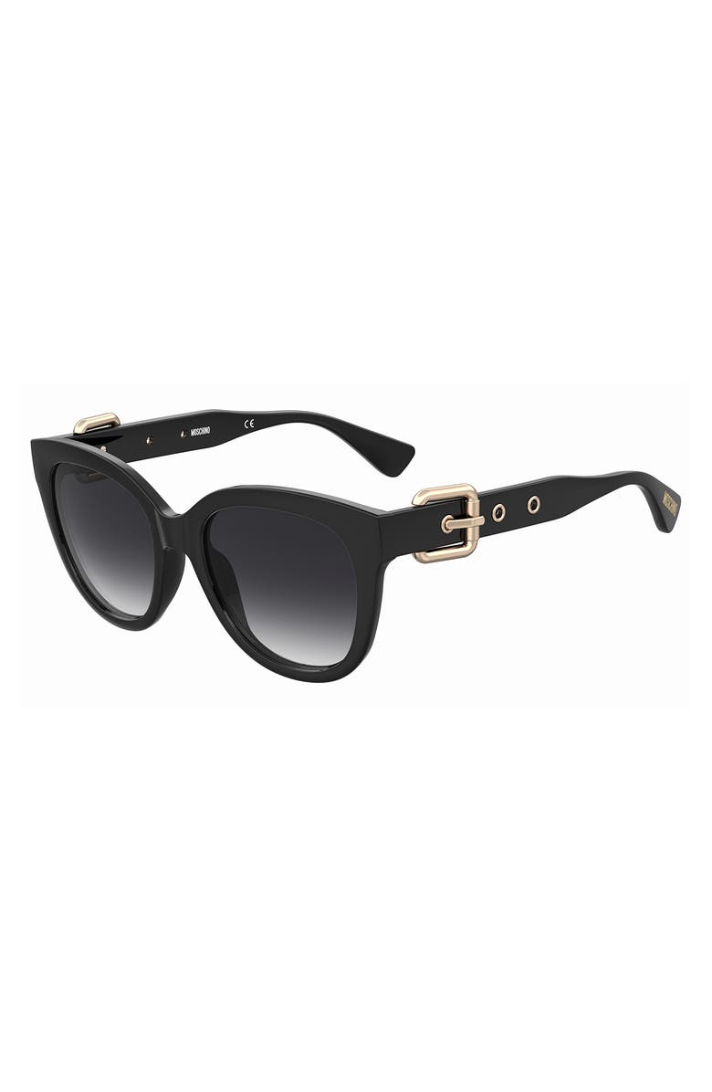 Moschino 54mm Gradient Cat Eye Sunglasses, Alternate, color, 