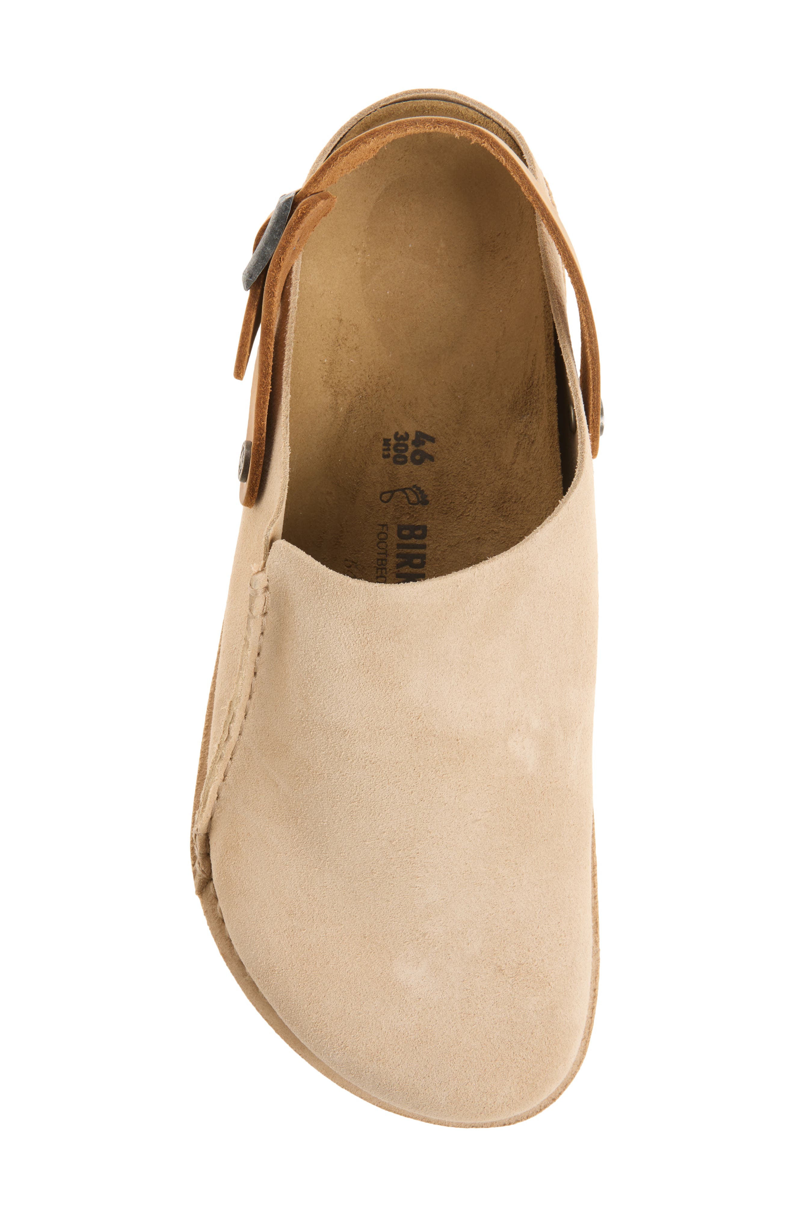 Lutry 365 Leather Clog, Alternate, color, SUEDE LEATHER