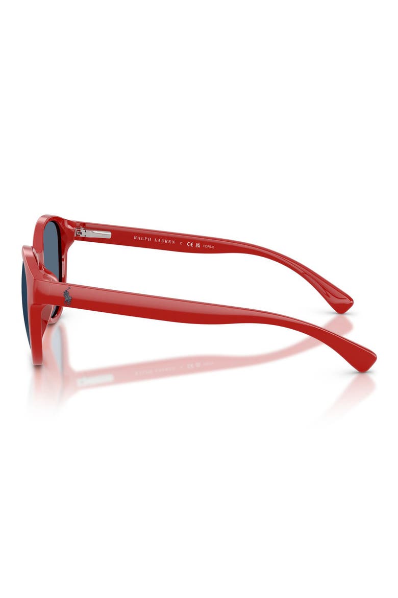 Kids' 48mm Phantos Sunglasses, Alternate, color, SHINY RED / DARK BLUE