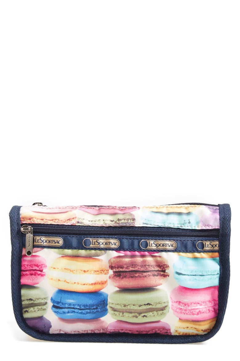 Travel Cosmetic Case, Main, color, MACAROONS