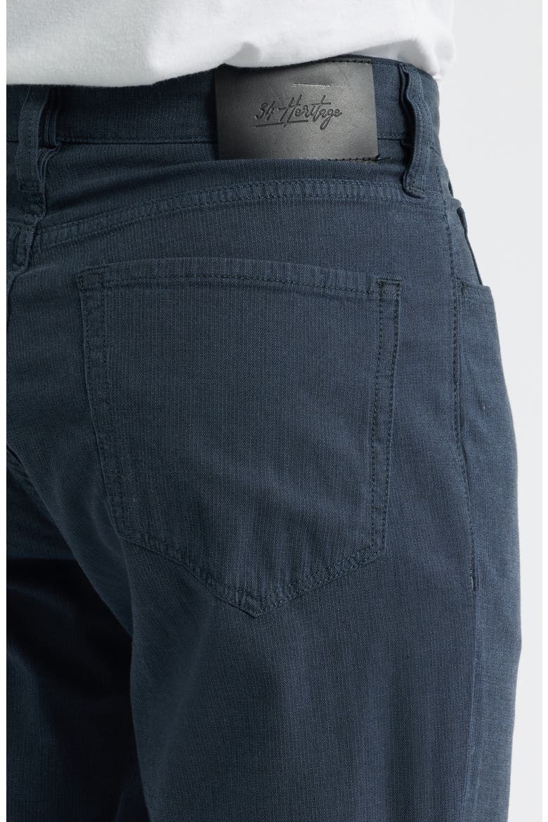 Charisma Relaxed Straight Leg Twill Pants, Alternate, color, NAVY HERRINGBONE