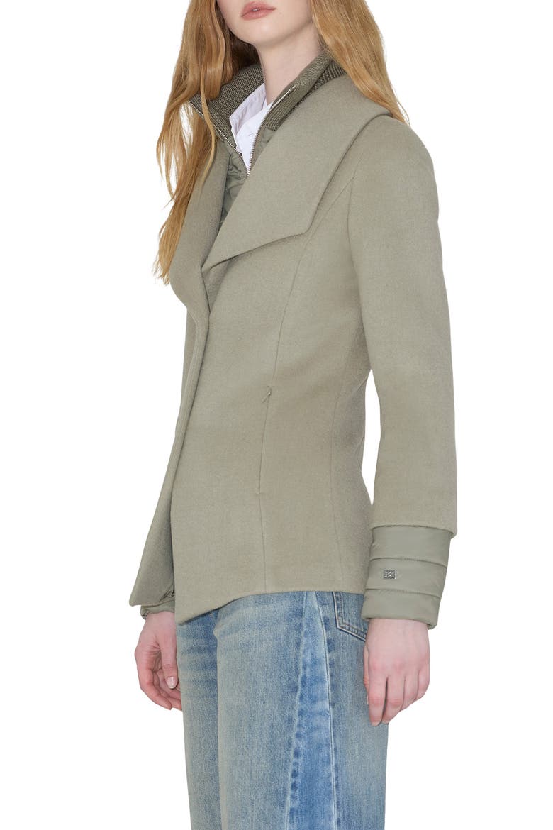 Frieda Wool Blend Jacket, Alternate, color, SAGEBRUSH