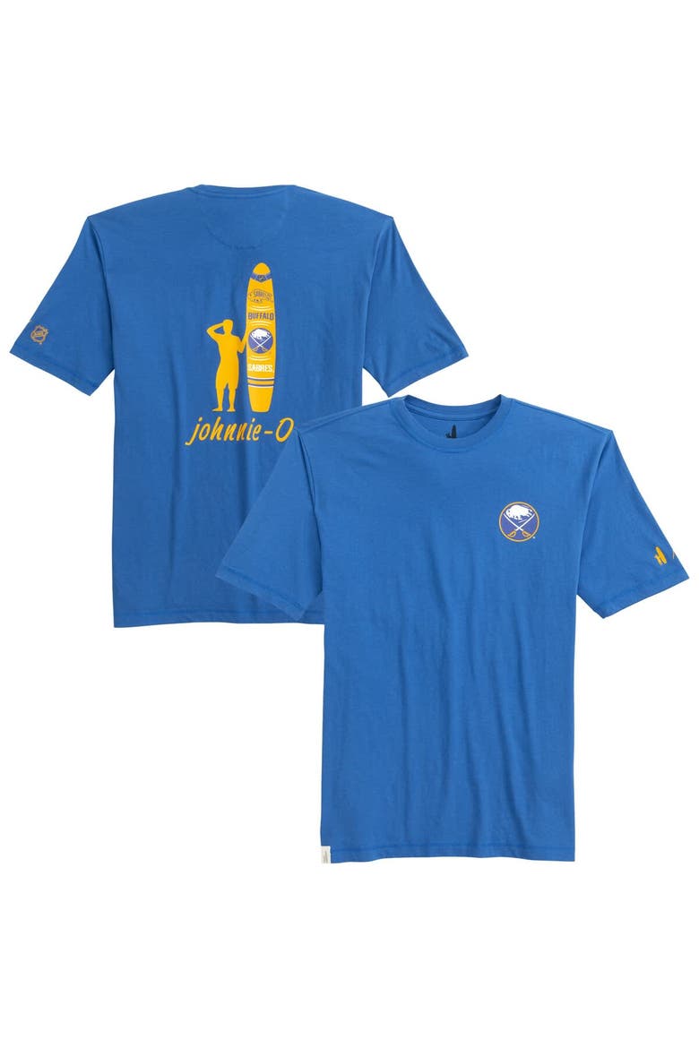 Men's johnnie-O Royal Buffalo Sabres Heathered Spencer T-Shirt, Main, color, Royal