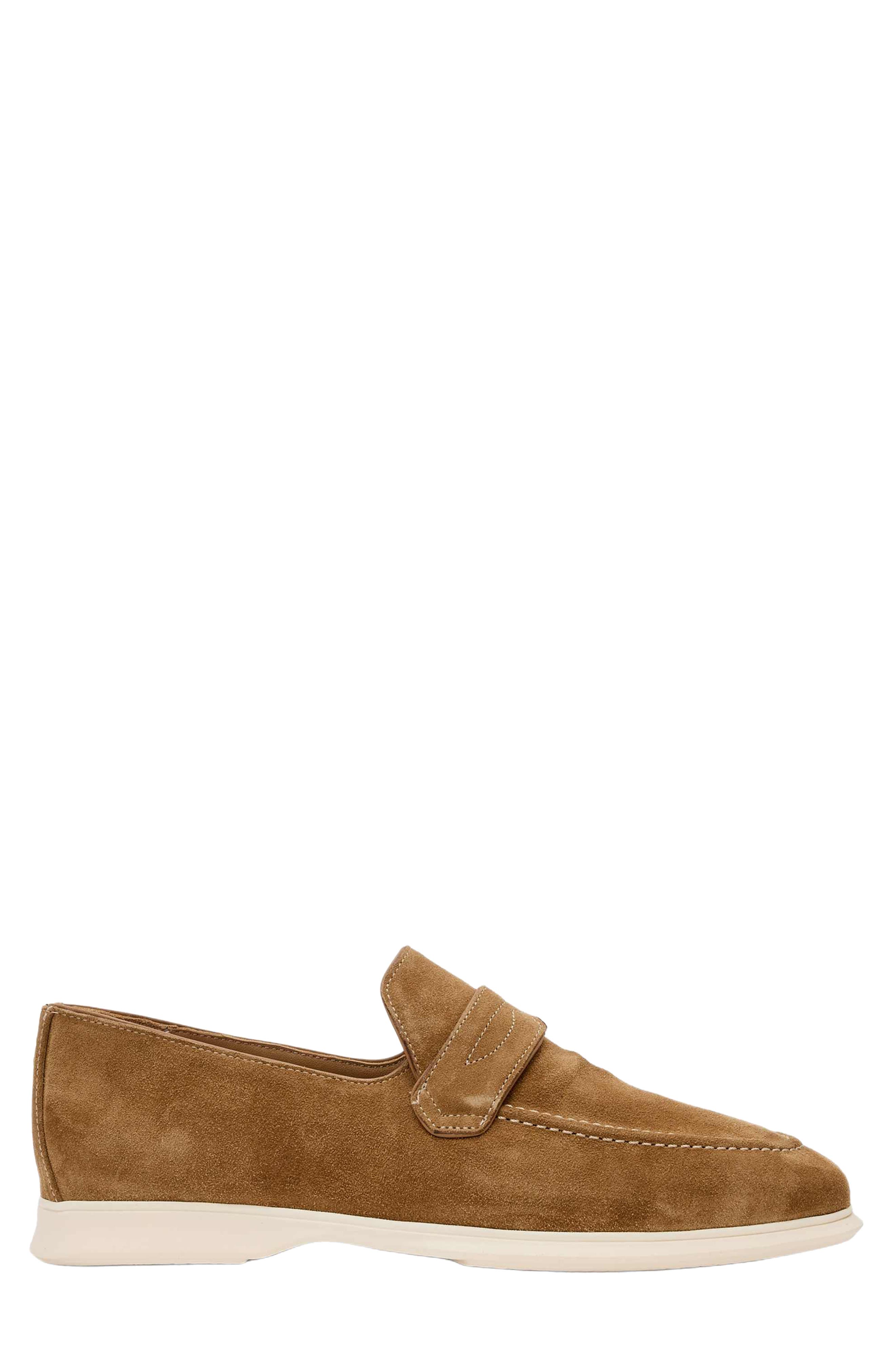 John Varvatos Thompson Loafer, Alternate, color, Clay Brown
