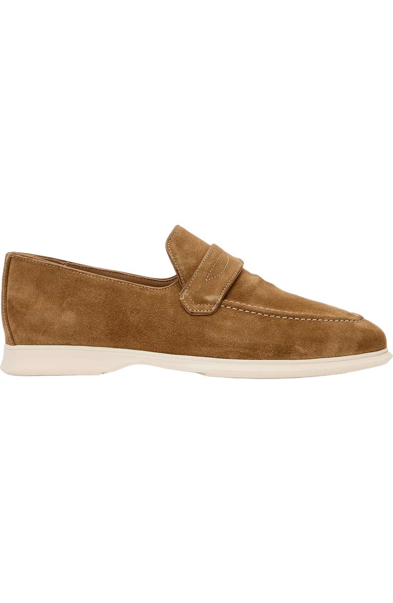 John Varvatos Thompson Loafer, Alternate, color, Clay Brown