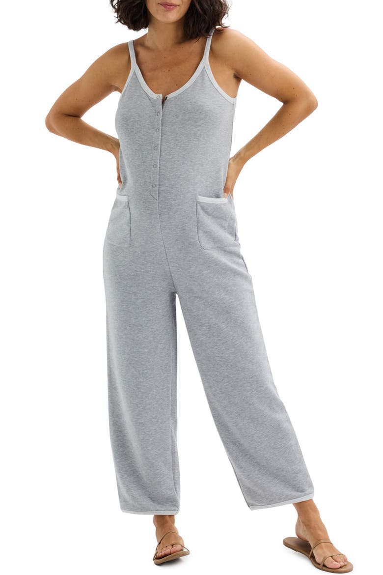 The Ruby Nursing One-Piece, Main, color, Grey Melange