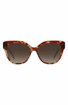 savanna 57mm gradient cat eye sunglasses