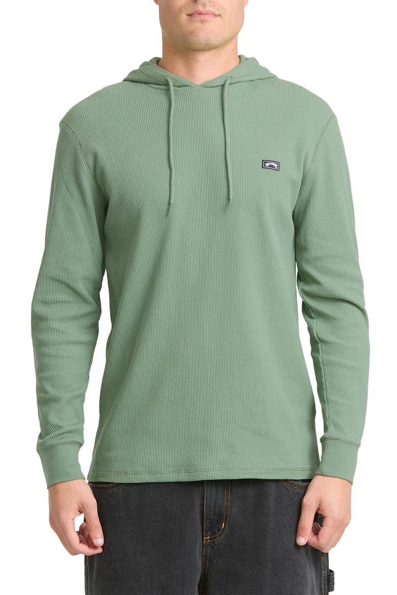 Foundation Thermal Hoodie, Main, color, HEDGE GREEN