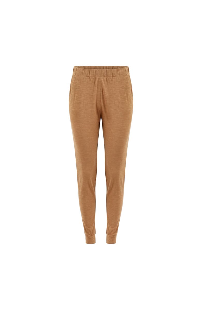Lezat Tegan Organic Cotton Jogger Pant, Main, color, Camel