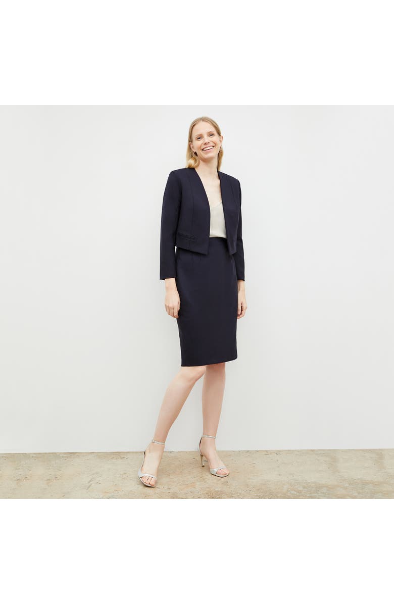 M.M.LaFleur Cobble Hill Skirt - Washable Wool Twill, Main, color, 