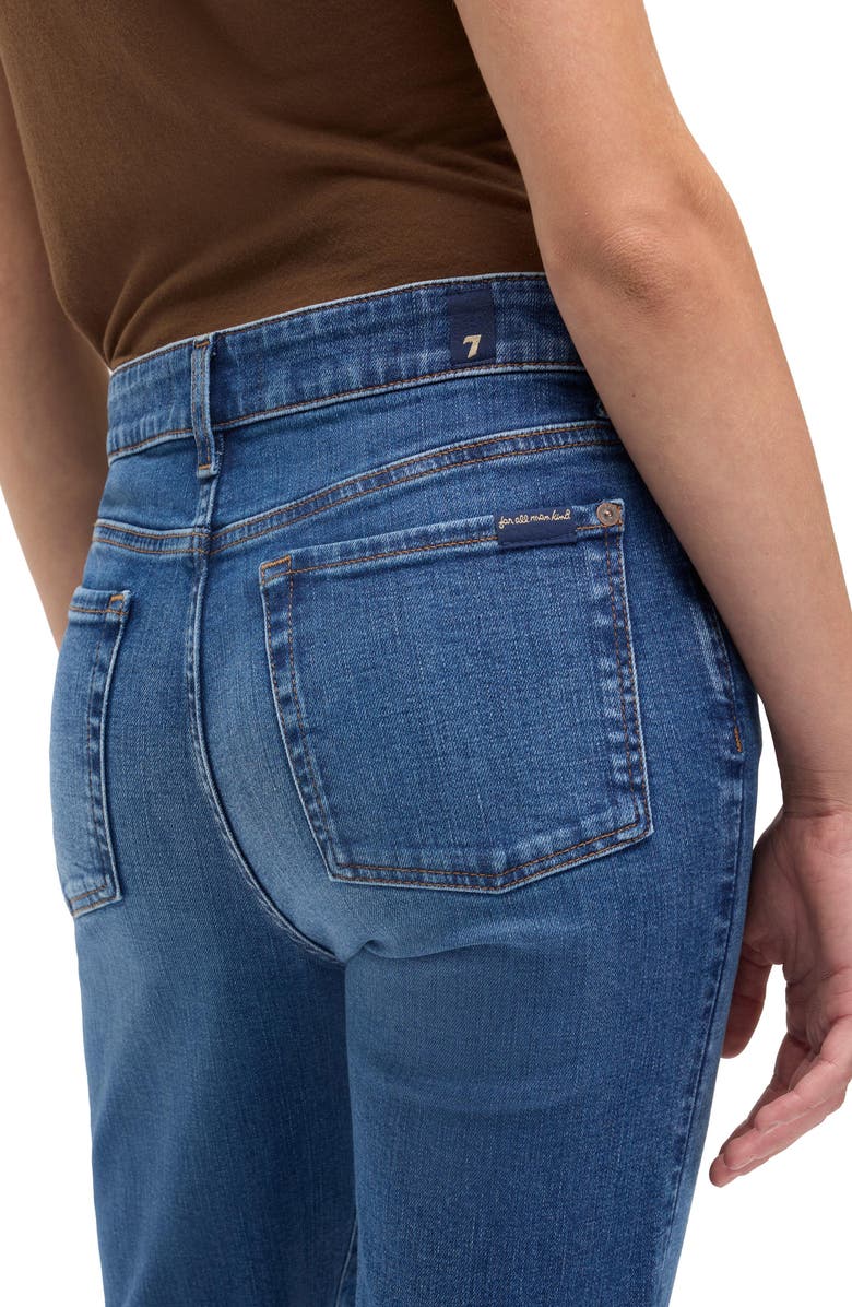 7 For All Mankind The Leggy Bootcut Jeans, Alternate, color, Moonwater