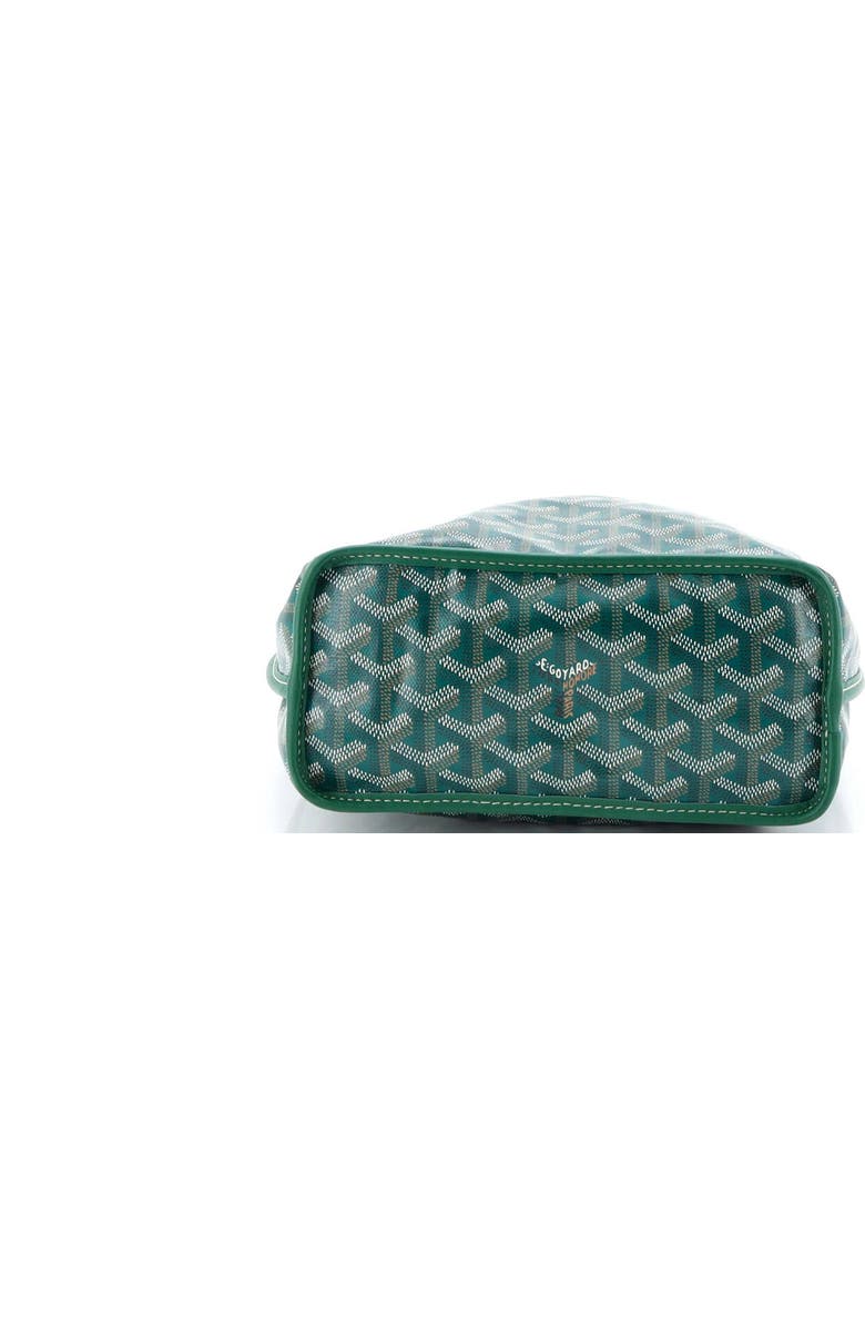 Pre-Owned Goyard Anjou Reversible Tote Coated Canvas Mini, Alternate, color, Green