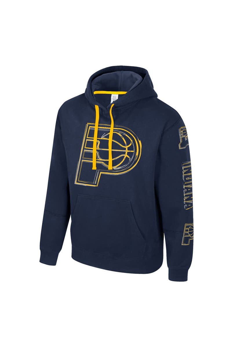 Stadium Essentials Unisex Stadium Essentials Navy Indiana Pacers Elementized Pullover Hoodie, Alternate, color, 