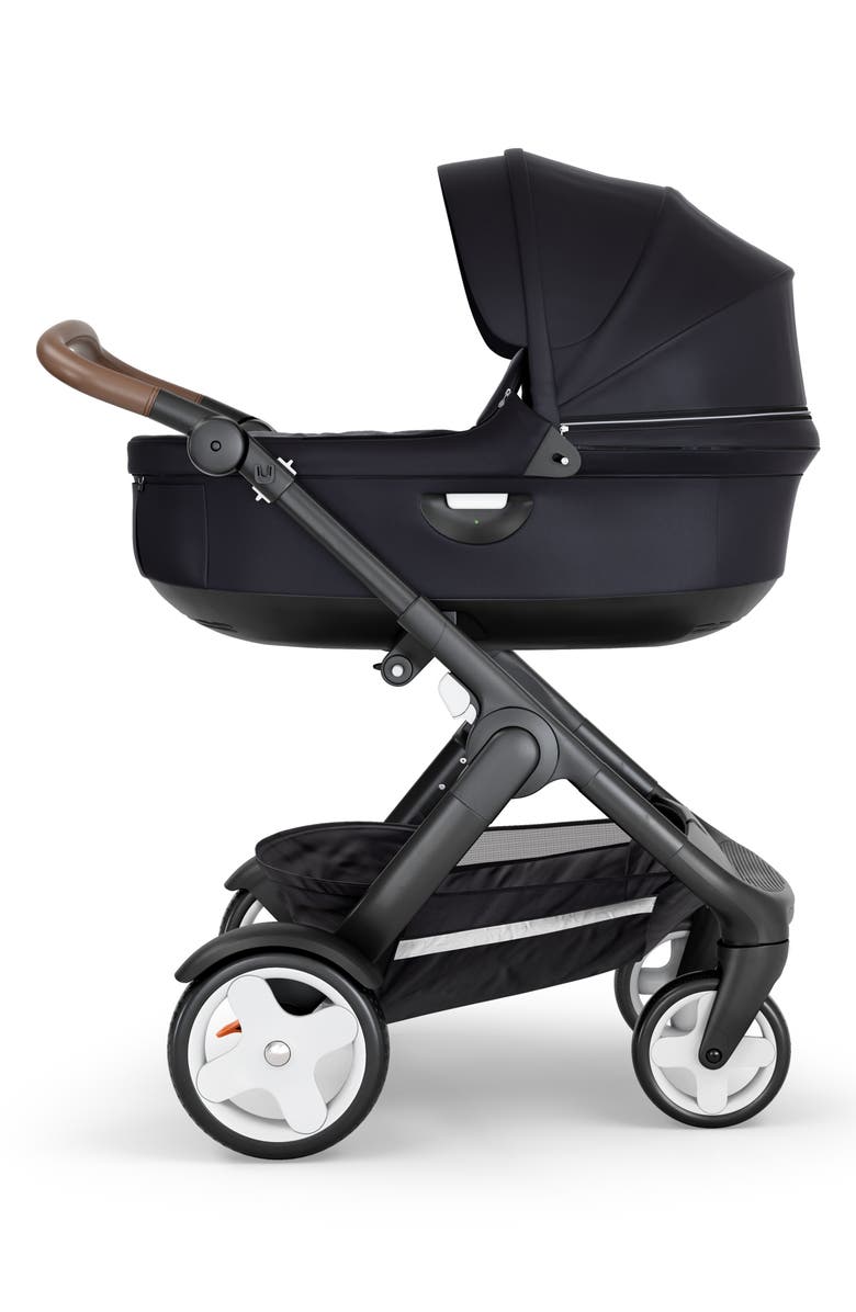 Stokke Trailz Black Carry Cot, Main, color,