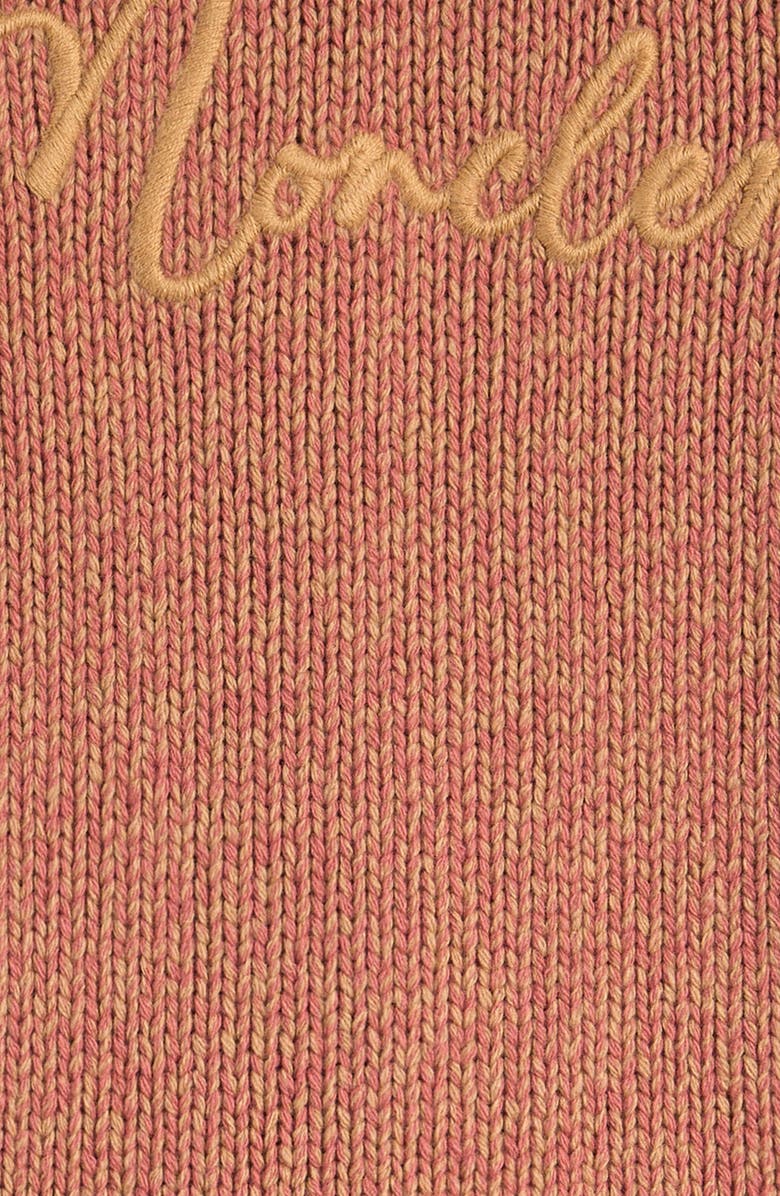 Moncler Kids' Logo Wool Sweater, Alternate, color, 