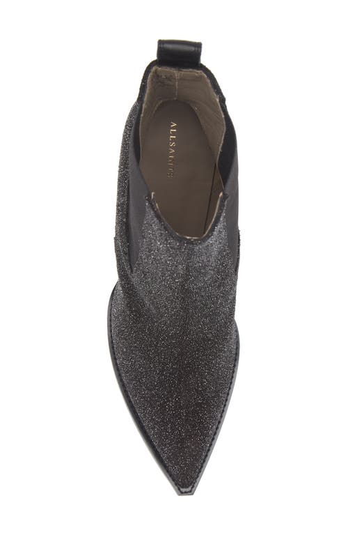 Allsaints Ria Sparkle Bootie In Gray