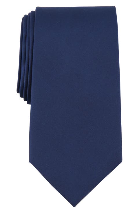 Sapphire Satin Tie