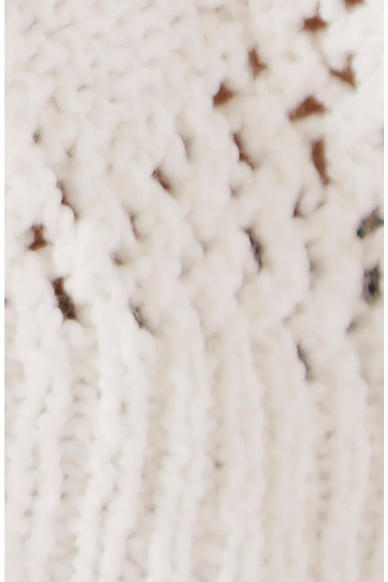 Chloe Crop Cardigan, Alternate, color, EVENING CREAM